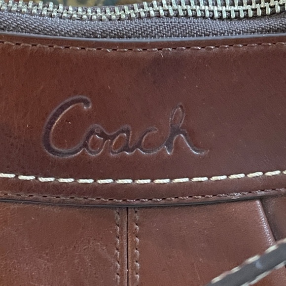 Coach Brown Leather Handbag - Picture 6 of 9